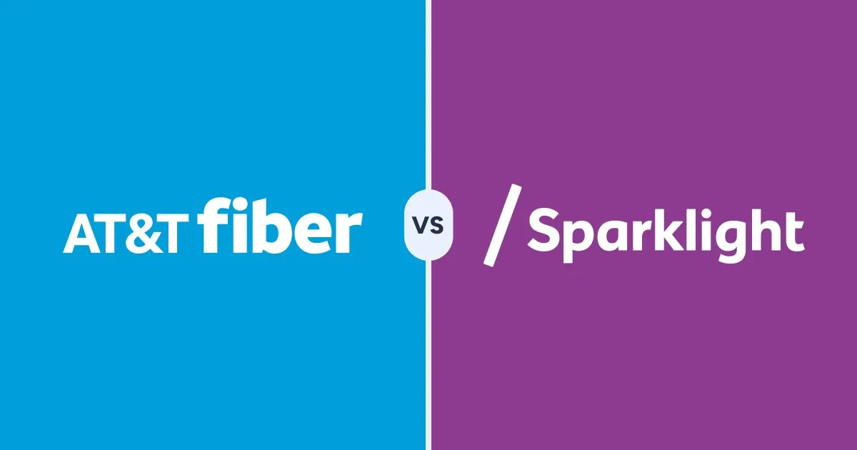 AT&T Fiber versus Sparklight